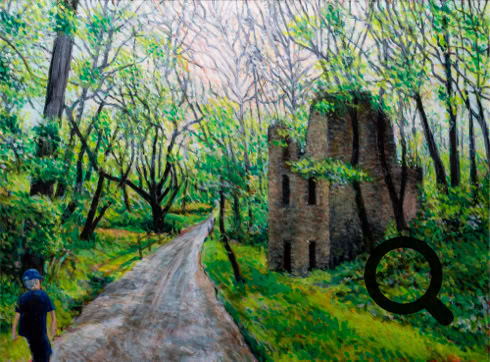 Hiking by the Ruins, Fair Hill NRMA
