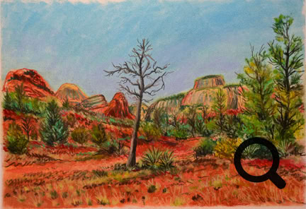 Lonely Tree Near Sedona