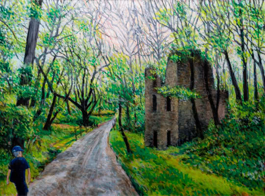 Hiking by the Ruins, Fair Hill NRMA