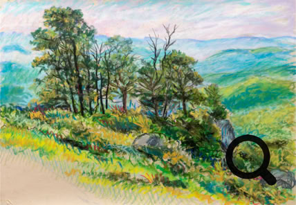 Outcropping on the Blue Ridge